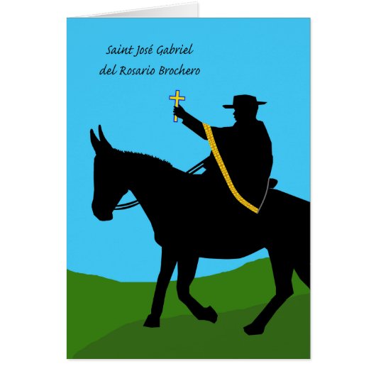Saint José Gabriel Brochero, der Gaucho-Priester (Vorne)