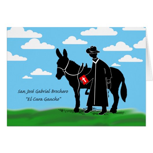Saint Jose Gabriel Brochero, El Cura Gaucho (Vorderseite (Horizontal))