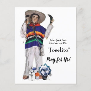Saint José Luis Sánchez del Rio Card Flyer