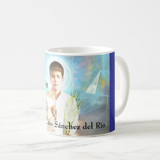 Saint José Luis Sánchez del Rio Card Kaffeetasse (VorderseiteRechts)