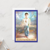 Saint José Luis Sánchez del Rio Card Karte (Vorderseite/Rückseite Beispiel)