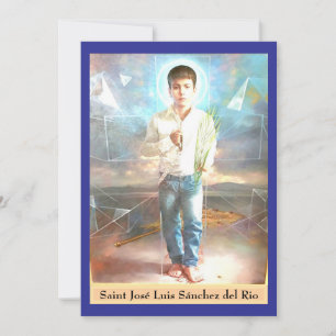 Saint José Luis Sánchez del Rio Card Karte