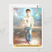 Saint José Luis Sánchez del Rio Card Postkarte (Vorne/Hinten)