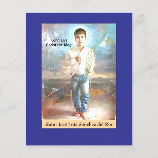 Saint José Luis Sánchez del Rio Flyer (Hinten)