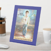 Saint José Luis Sánchez del Rio Sockelschild (In SItu)