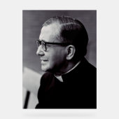 Saint Josemaria Escriva Acrylschild (Vorderseite)