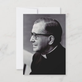 Saint Josemaria Escriva Dankeskarte