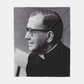 Saint Josemaria Escriva Fleecedecke (Vorderseite)