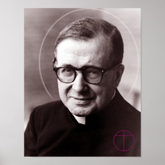 Saint Josemaría Escrivá Poster (Vorne)