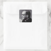 Saint Josemaria Escriva Quadratischer Aufkleber (Tasche)