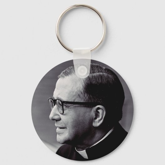 Saint Josemaria Escriva Schlüsselanhänger (Vorderseite)