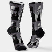 Saint Josemaria Escriva Socken (Gewinkelt)