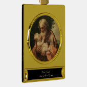 Saint Joseph Banner-Ornament Gold (Rechts)