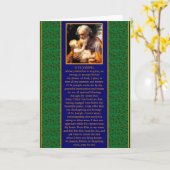 Saint Joseph Card Karte (Gelbe Blume)