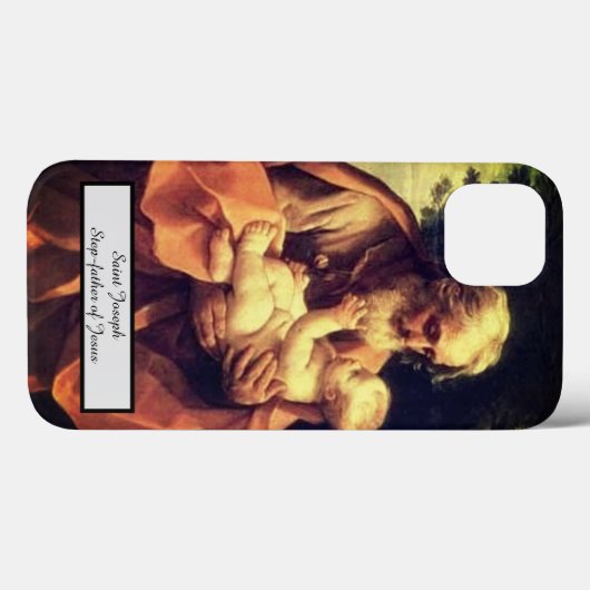 Saint Joseph Case-Mate iPhone Hülle (Rückseite (Horizontal))