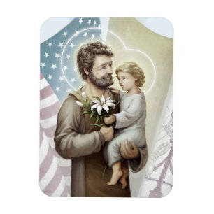 Saint Joseph der Beschützer Magnet