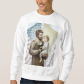 Saint Joseph der Beschützer Sweatshirt (Vorderseite)