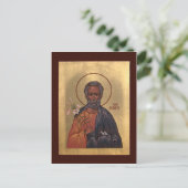Saint Joseph die Betrothed-Gebetskarte Postkarte (Stehend Vorderseite)