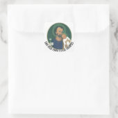 Saint Joseph für diese Times SQUARE STICKER (Tasche)