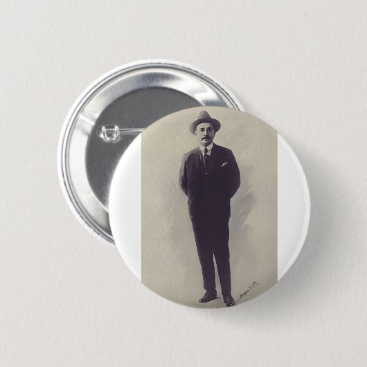 Saint Joseph Gregory Hernandez Layman Button (Vorne & Hinten)