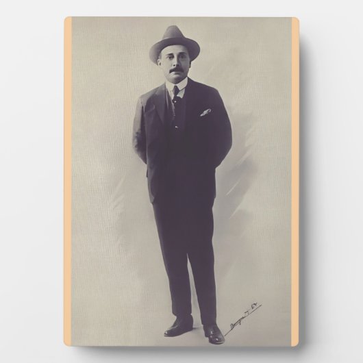 Saint Joseph Gregory Hernandez Layman Fotoplatte (Vorderseite)