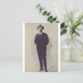 Saint Joseph Gregory Hernandez Layman Postkarte (Stehend Vorderseite)