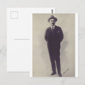 Saint Joseph Gregory Hernandez Layman Postkarte (Vorne/Hinten)