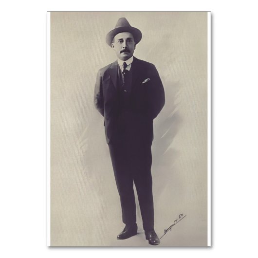 Saint Joseph Gregory Hernandez Layman Tischnummer (Vorderseite)