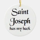 saint joseph keramik ornament (Vorne)