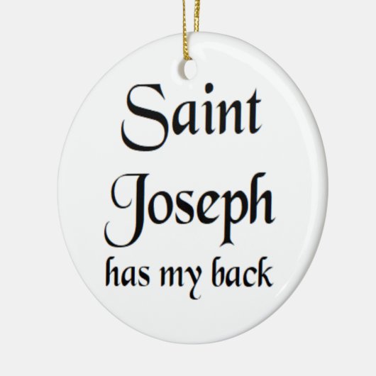 saint joseph keramik ornament (Links)