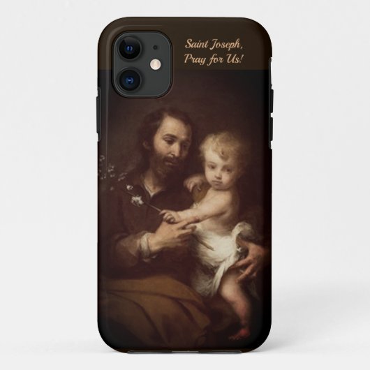 Saint Joseph mit Christus Kind Case-Mate iPhone Hülle (Rückseite)