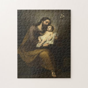 Saint Joseph mit Kind Puzzle