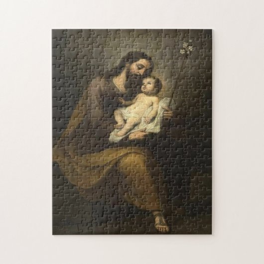 Saint Joseph mit Kind Puzzle (Vertikal)