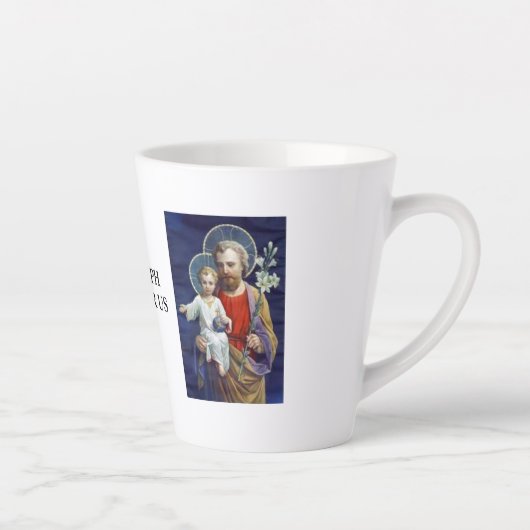 SAINT JOSEPH PRAY FÜR UNS MILCHTASSE (Rechts)