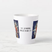 SAINT JOSEPH PRAY FÜR UNS MILCHTASSE (Vorderseite)