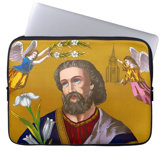 Saint Joseph San Jose Laptopschutzhülle (Vorderseite)