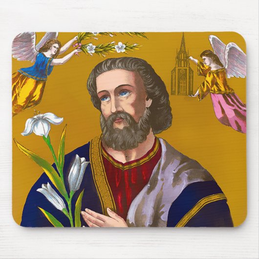 Saint Joseph San Jose Mouse Pad Mousepad (Vorne)
