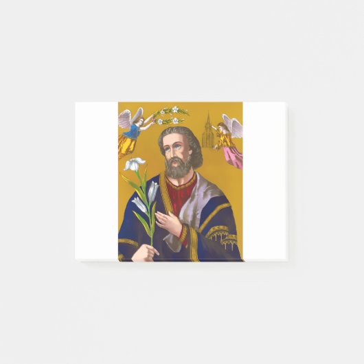 Saint Joseph San Jose Post-it Klebezettel (Vorderseite)