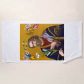 Saint Joseph San Jose Strandtuch (Vorderseite)