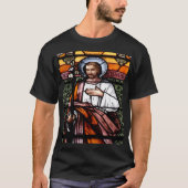 Saint Joseph Stains Glasfenster T - Shirt (Vorderseite)