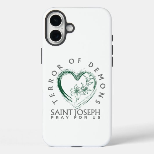 Saint Joseph Terror von Dämonen Case-Mate iPhone Hülle (Rückseite)