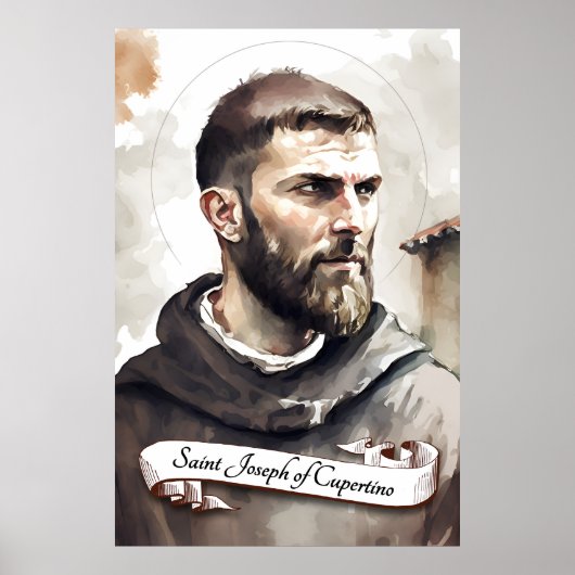 Saint Joseph von Cupertino Poster (Vorne)