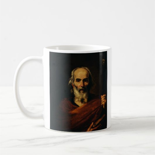 Saint Joseph von Jusepe de Ribera Kaffeetasse (Links)