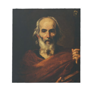Saint Joseph von Jusepe de Ribera Notizblock