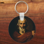 Saint Joseph von Jusepe de Ribera Schlüsselanhänger (Vorderseite)