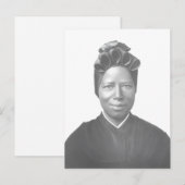 Saint Josephine Bakhita Postkarte (Vorne/Hinten)