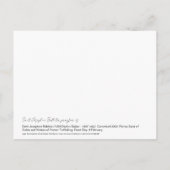 Saint Josephine Bakhita Postkarte (Rückseite)