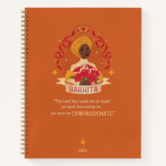 Saint Josephine Bakhita Spiral Notebook Notizblock