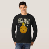 Saint Joseph's Day Sfinci Princess Cute Sicilian D T-Shirt (Vorne ganz)