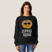 Saint Joseph's Day Zeppole Squad Sunglasses Italia Sweatshirt (Vorne ganz)